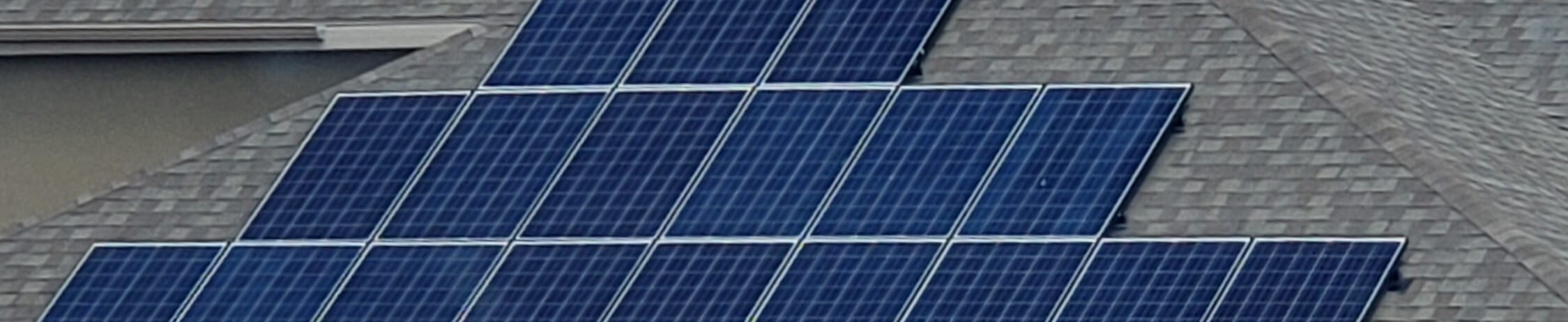 Solar Panels On A Residential Home in Ut